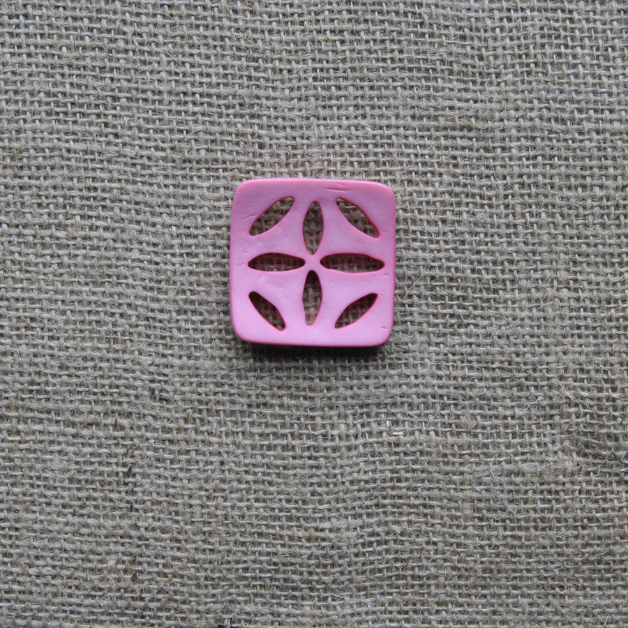 Square Shape With Petal