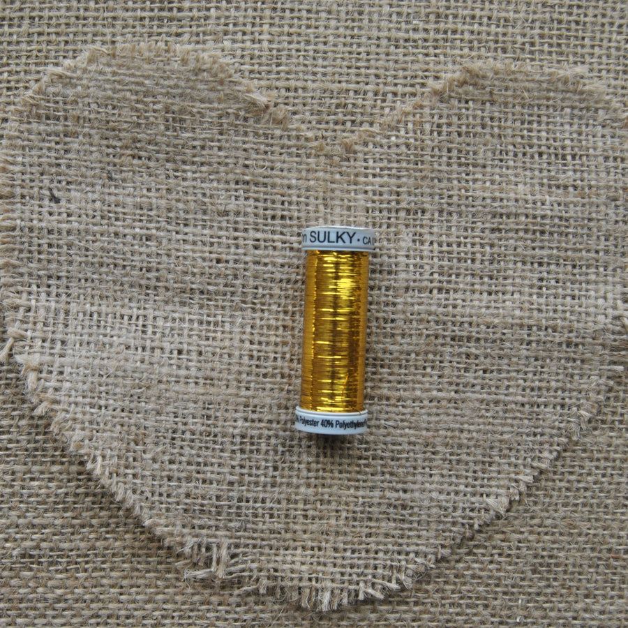 Gutermann Sulky Hand or Machine Metallic Embroidery Sewing Thread 200m