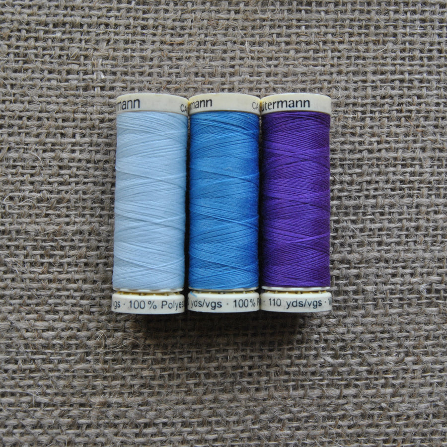 Gutermann All Purpose Sewing Thread 100 m (3 spools)